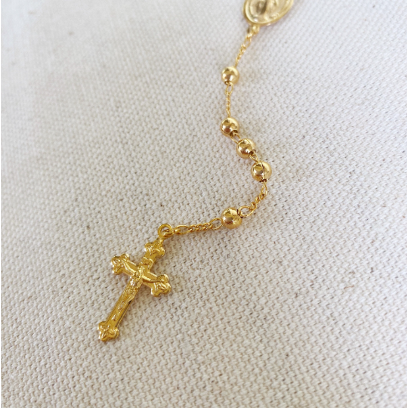 18 KT Gold Filled Rosary