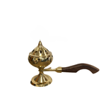 Brass Incense Burner w/ Long Handle