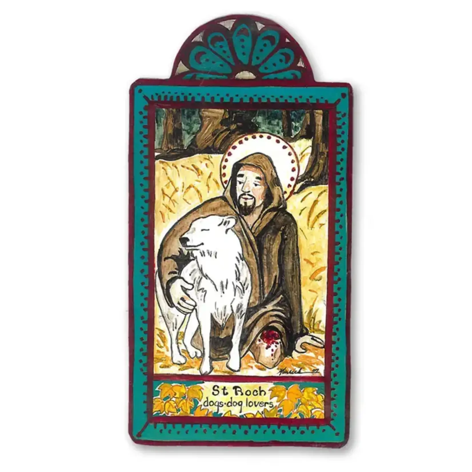 Retablo St Roch Pocket Saint