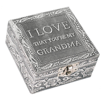 I Love Grandma Keepsake Box