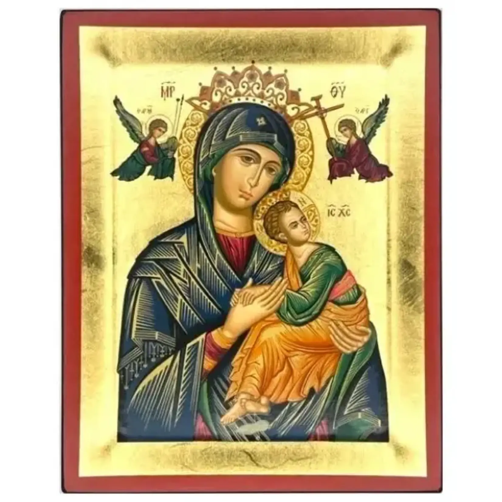Mother of Perpetual Help Silk Screen Icon