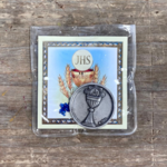 First Communion Pocket Token with Holy Card