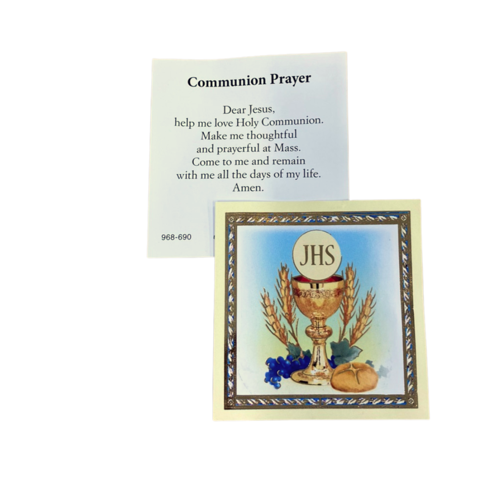 First Communion Pocket Token with Holy Card