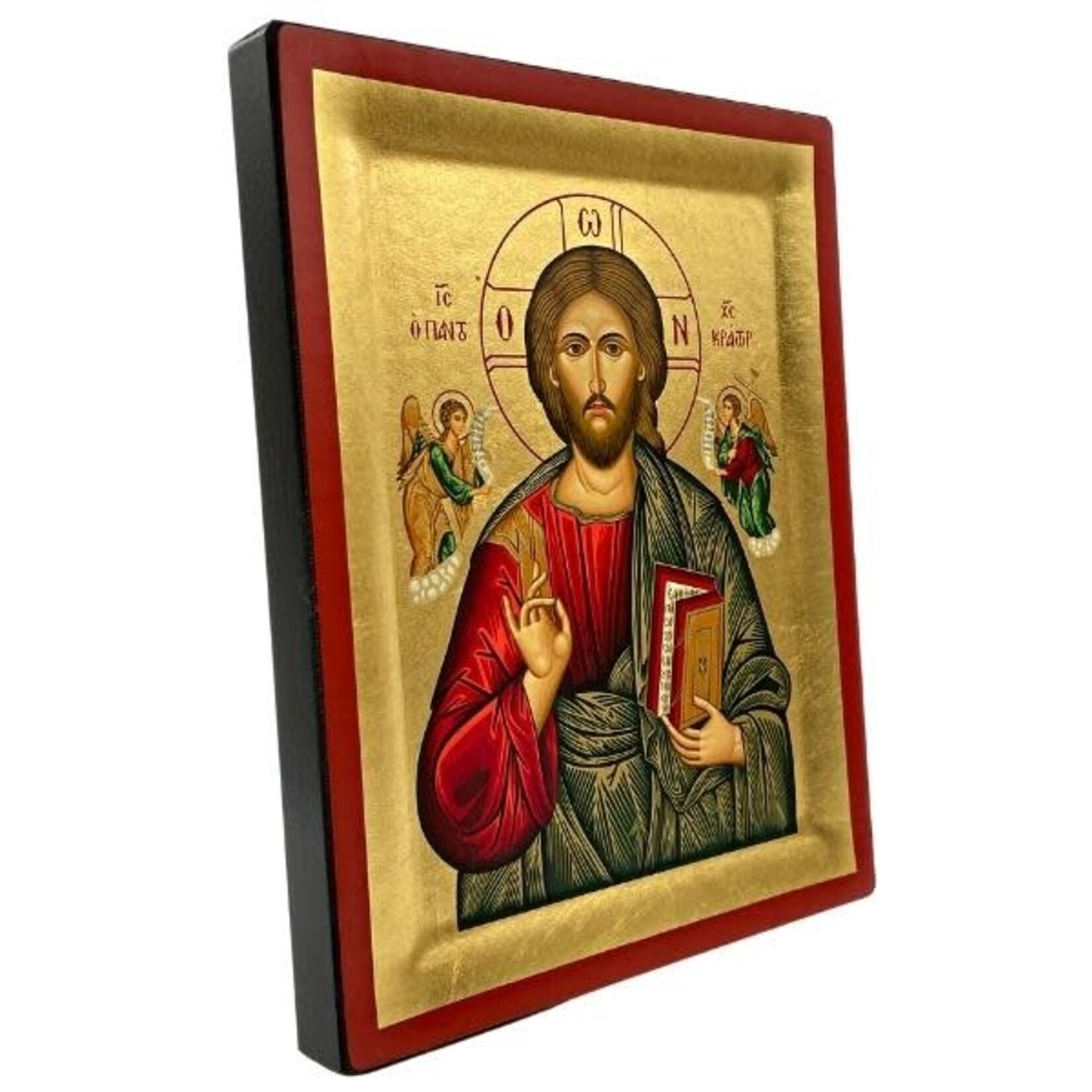 Jesus Christ Pantocrator Silk Screen Icon