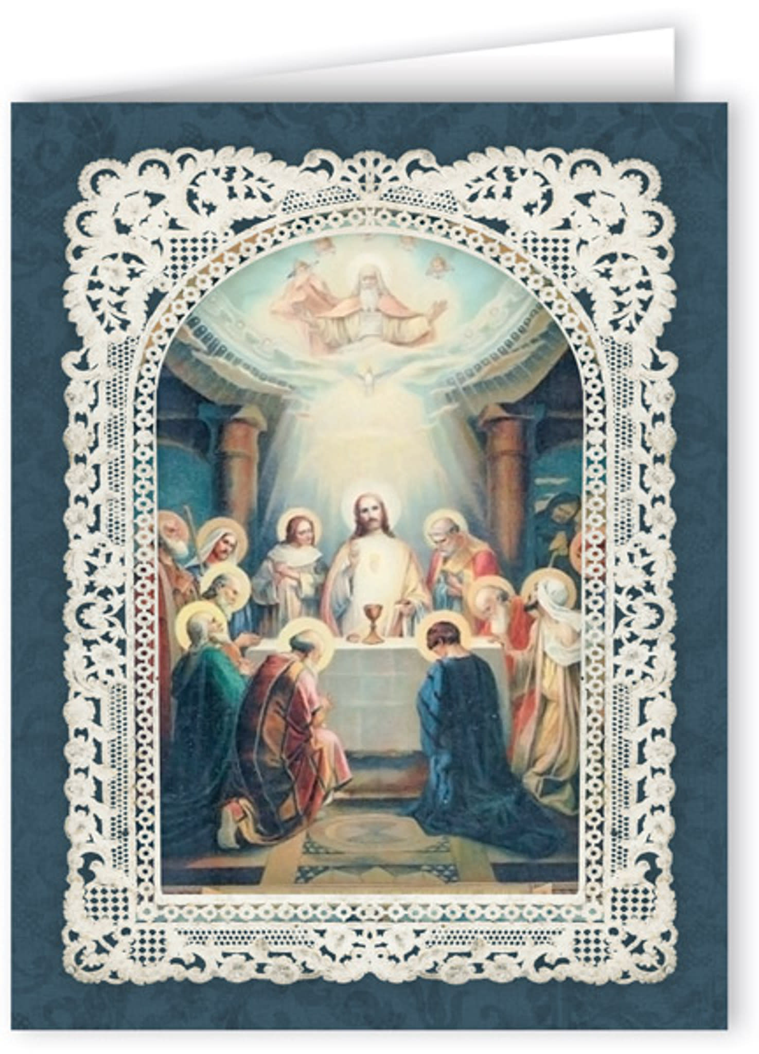 Note Cards- Vintage Last Supper (6 Pack) - St. Paul's Catholic Books ...