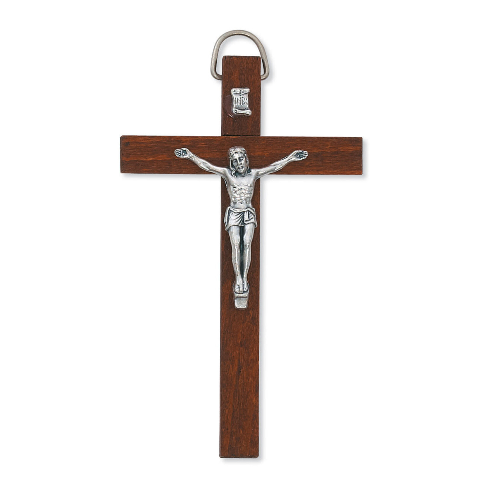 Brown Wood Wall Crucifix