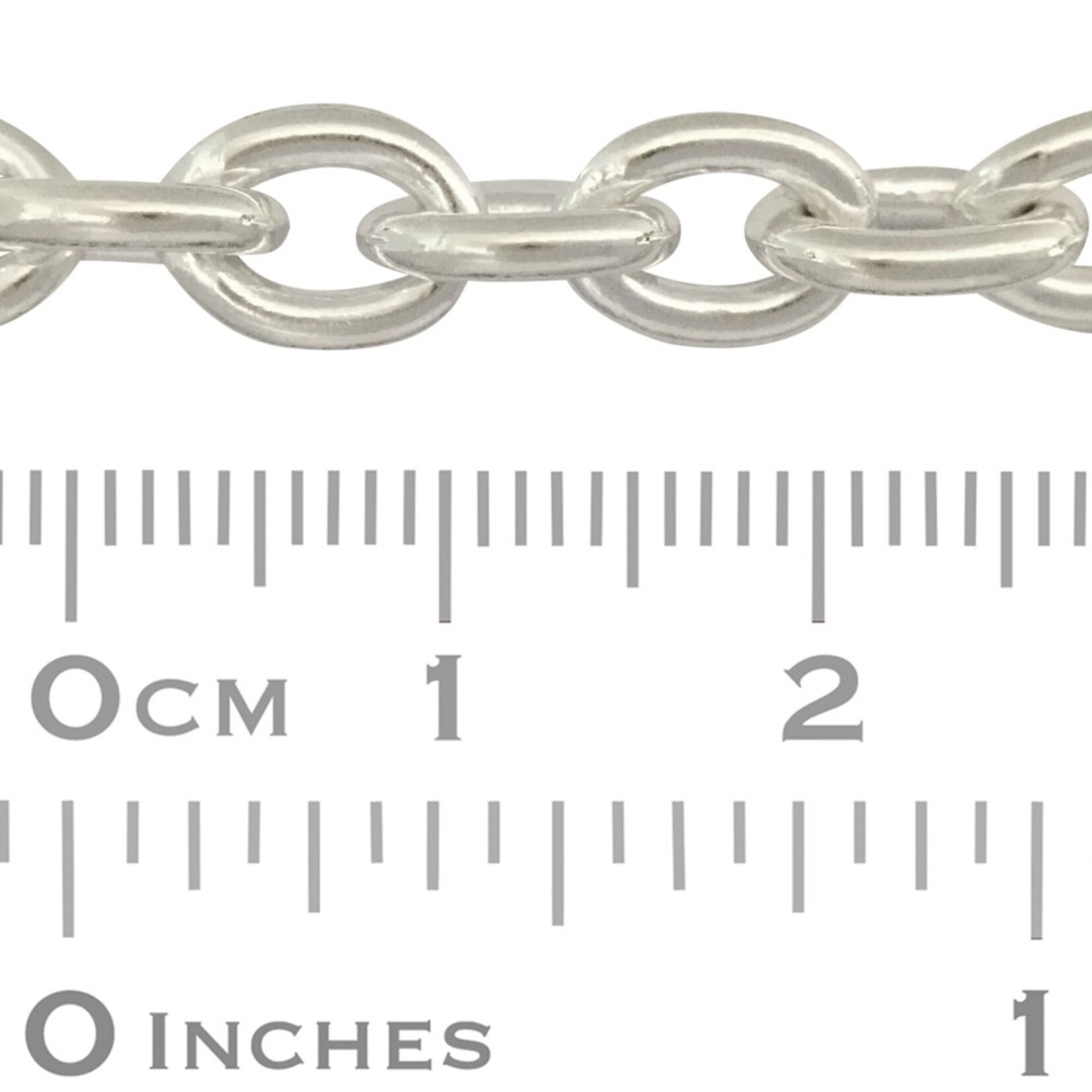Sterling Silver Chain Bracelet with Miraculous Medal