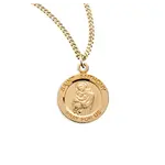 Gold over Sterling Saint Anthony Medal