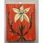 Lily Among Thorns Canvas Painting