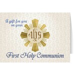 Greeting Card- First Communion (a gift for you)