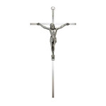 Wall Crucifix Silver 10"