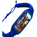 St Michael Blue Cord Bracelet