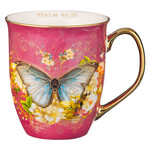 Be Still Pink Butterfly Mug