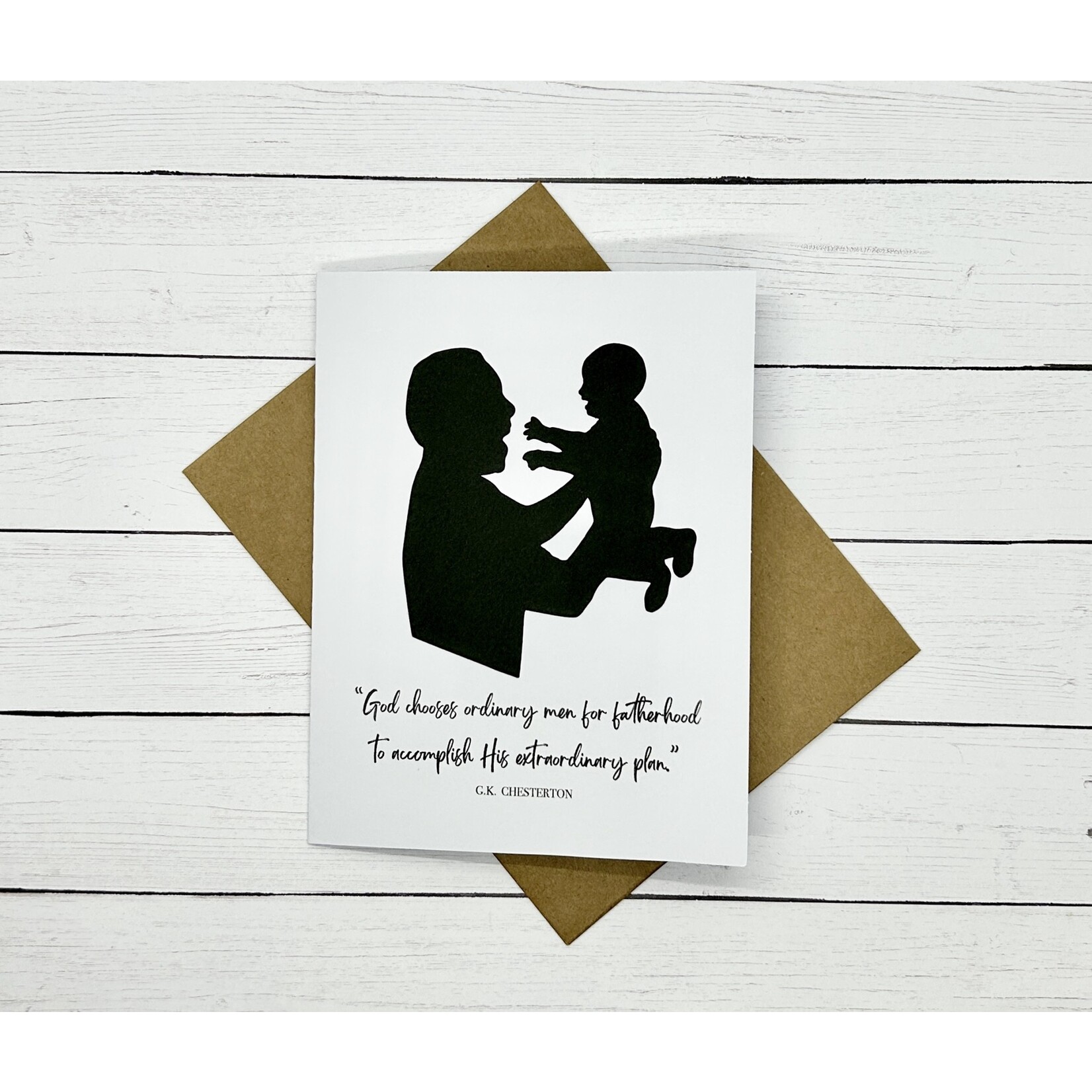 Handmade Greeting Card- For a Father