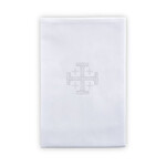 Linen Lavabo Towel Jerusalem Cross