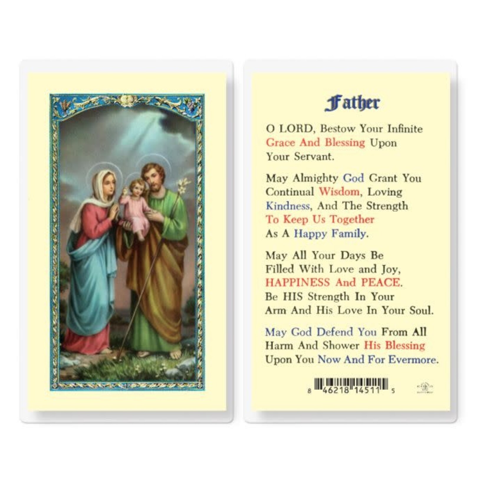 Prayer Card Father Prayer