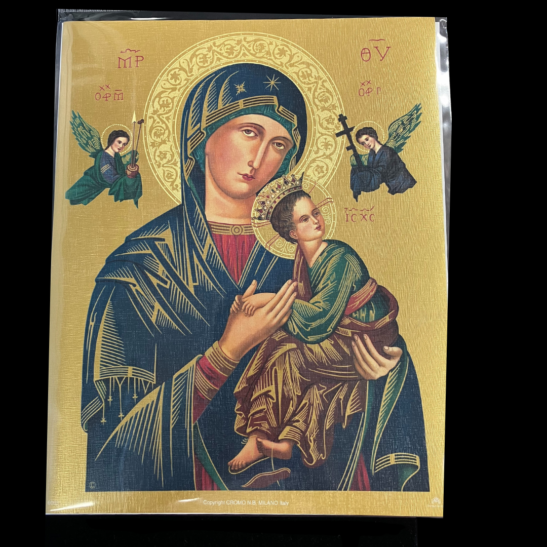 Our Lady of Perpetual Help Color Print - St. Paul's Catholic Books & Gifts