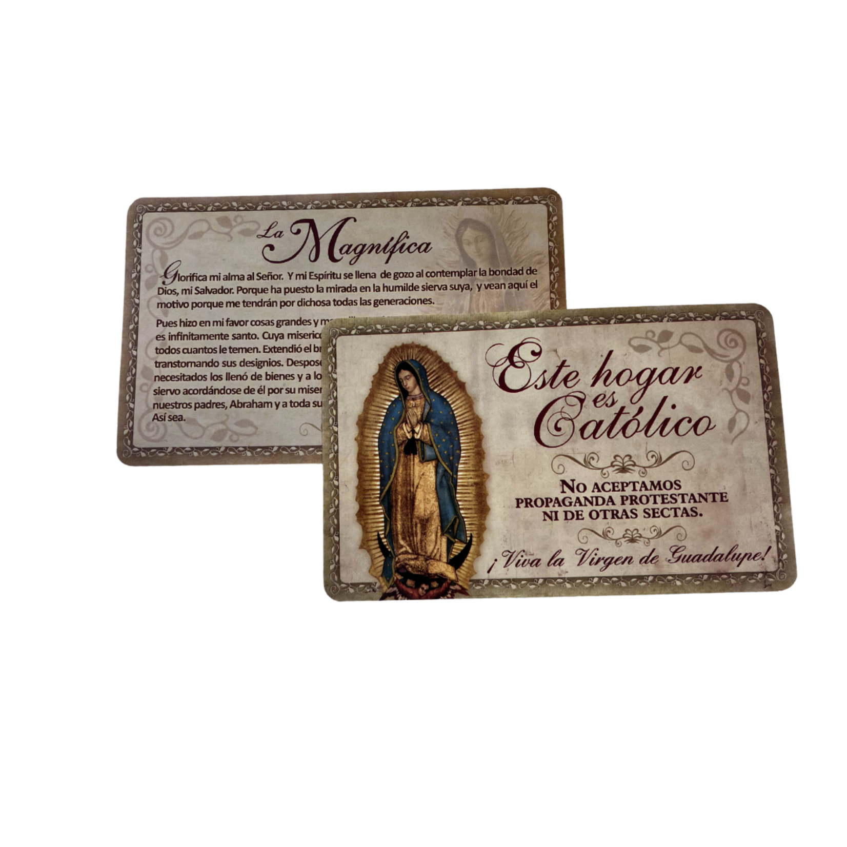 Cedula Our Lady of Guadalupe