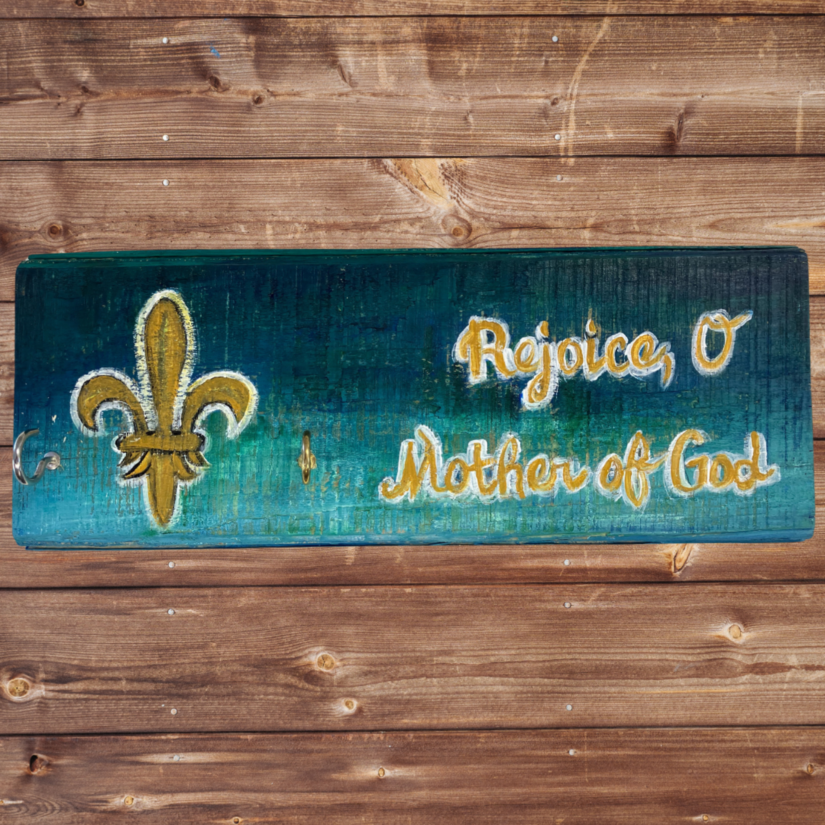 Wall Rosary Holder- Mother of God
