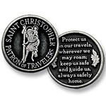 St Christopher Pocket Token