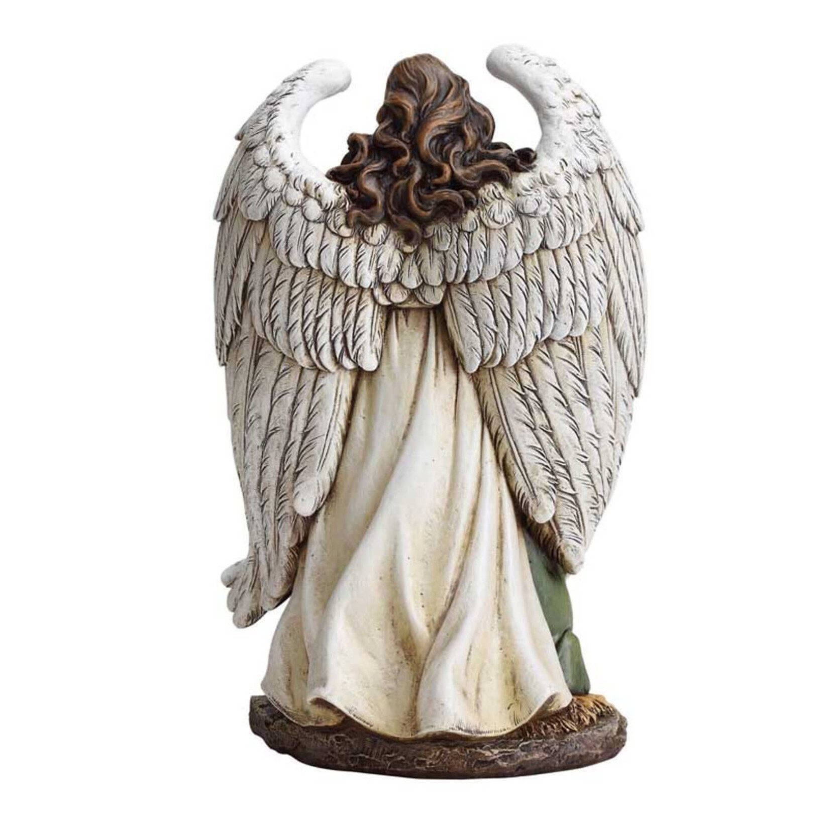 Guardian Angel with Holy Family Statue