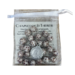 St Therese Chaplet Rose Petal Beads