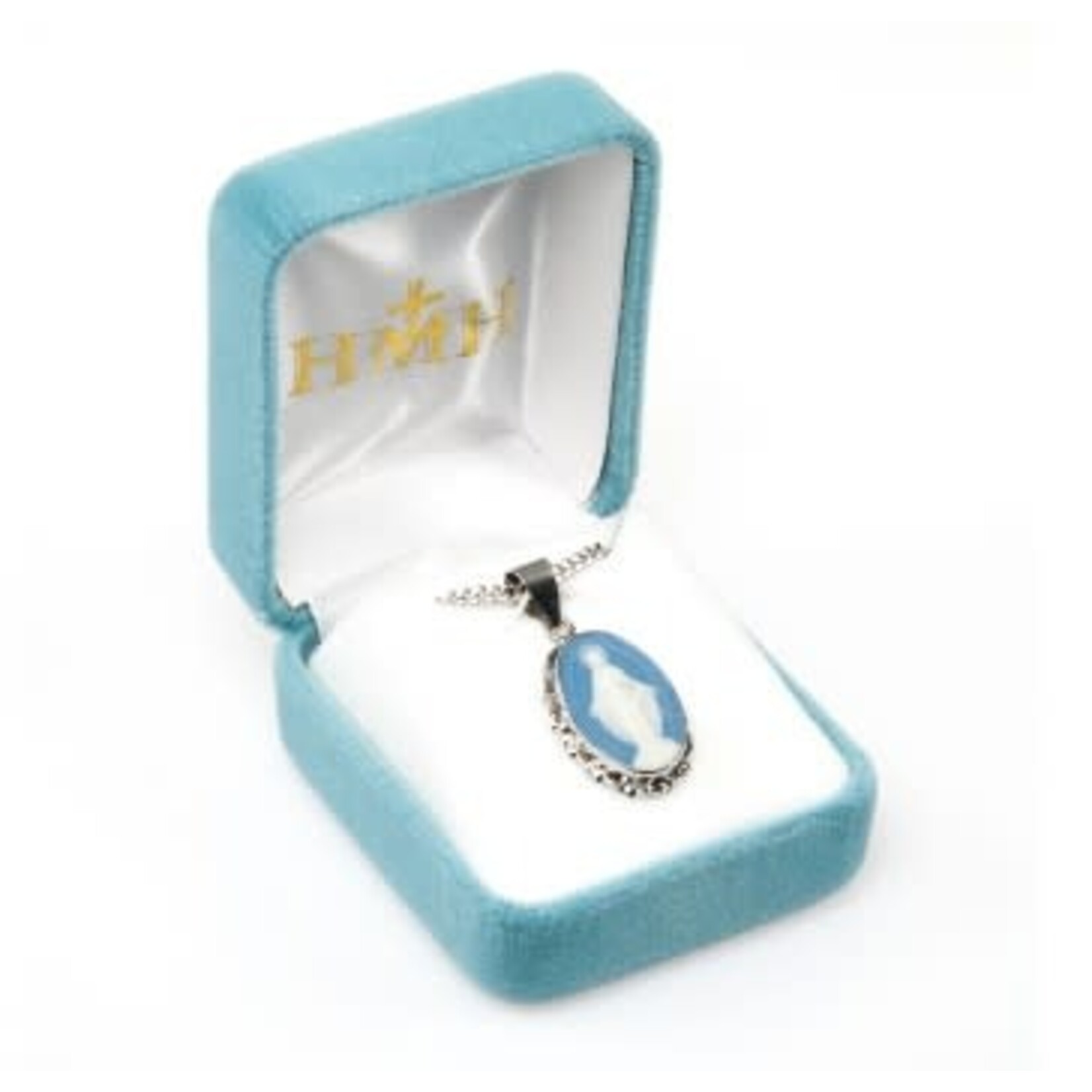 Miraculous Medal Cameo Pendant