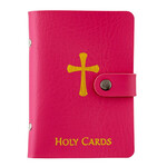 Pink Holy Card Holder