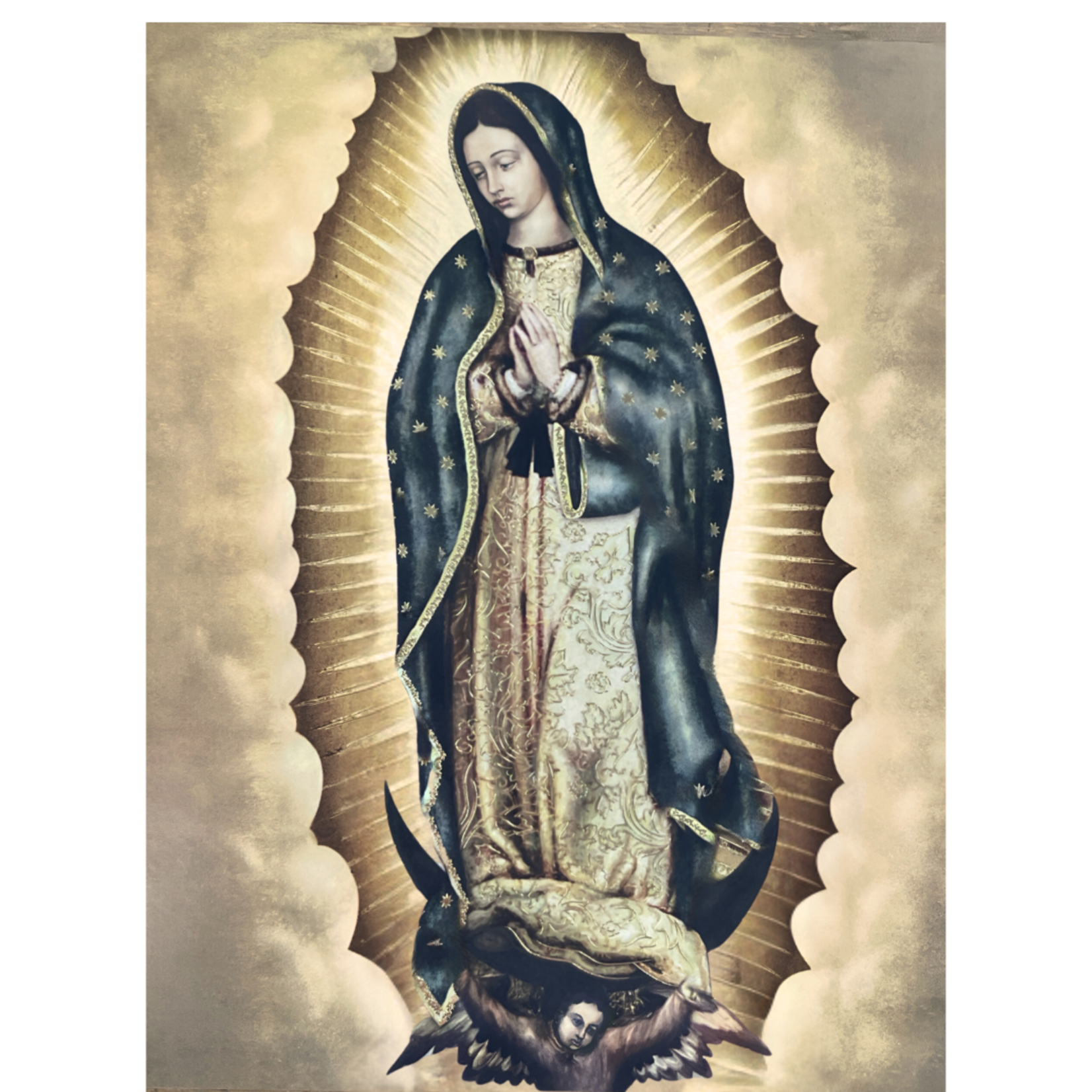 Fratelli Bonella Our Lady of Guadalupe Color Print