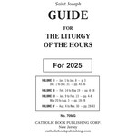 2025 Saint Joseph Guide for the Liturgy of the Hours Large Print