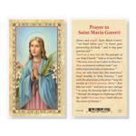 Prayer Card St Maria Goretti