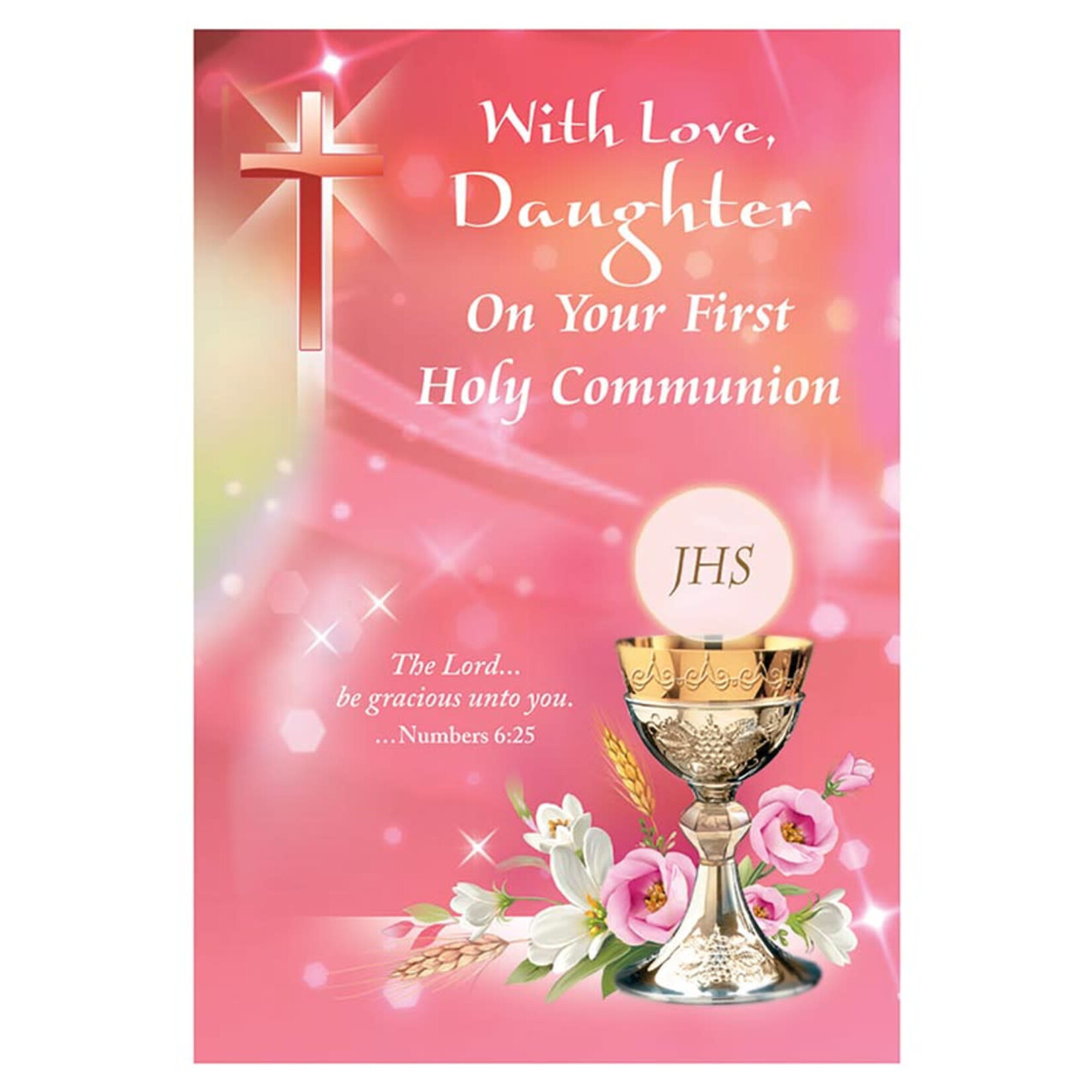 Greeting Card- For Daughter at First Holy Communion