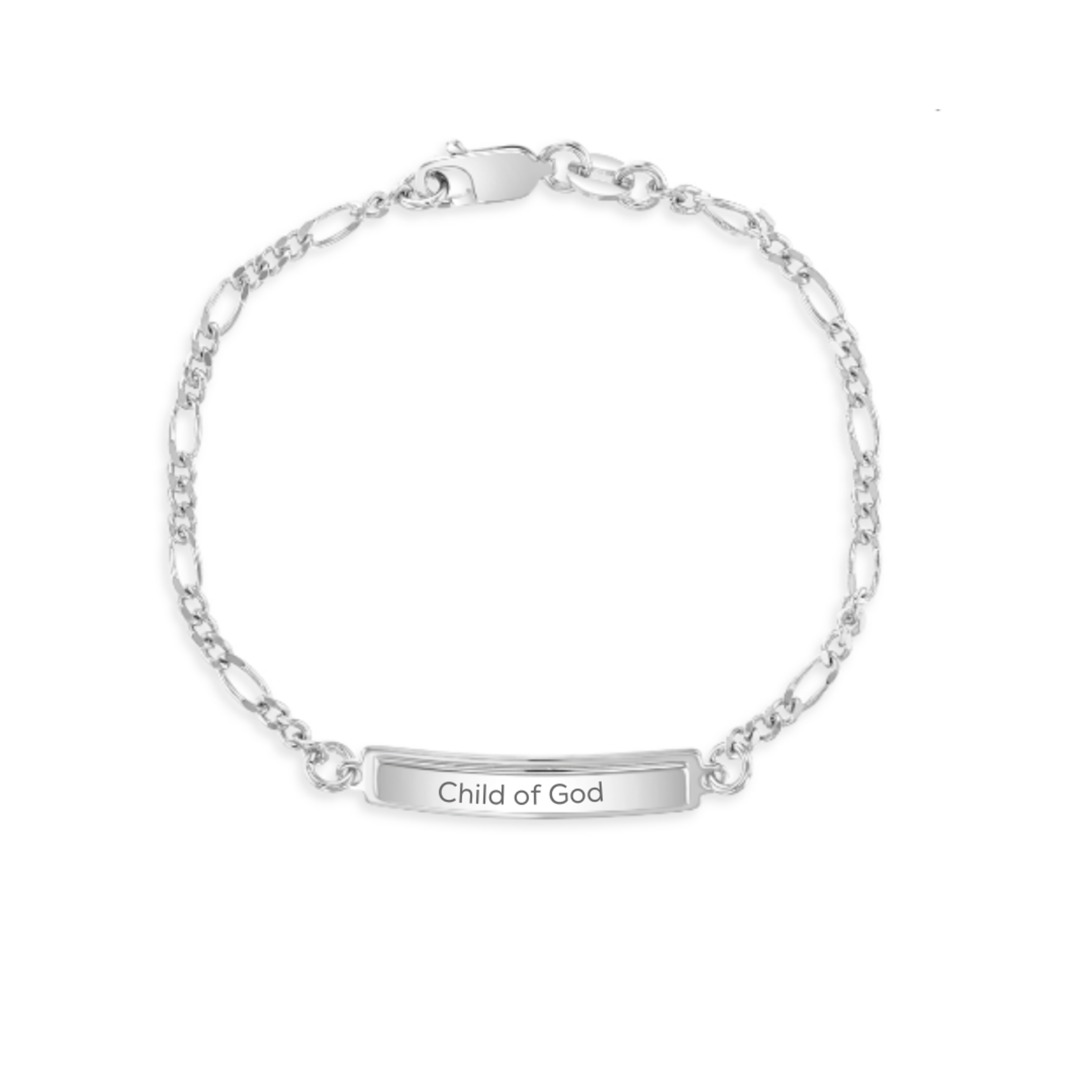 Sterling Silver Toddler Bracelet Child of God