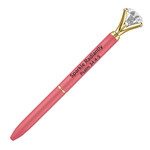 Pink Gem Pen- Sparkle Radiantly