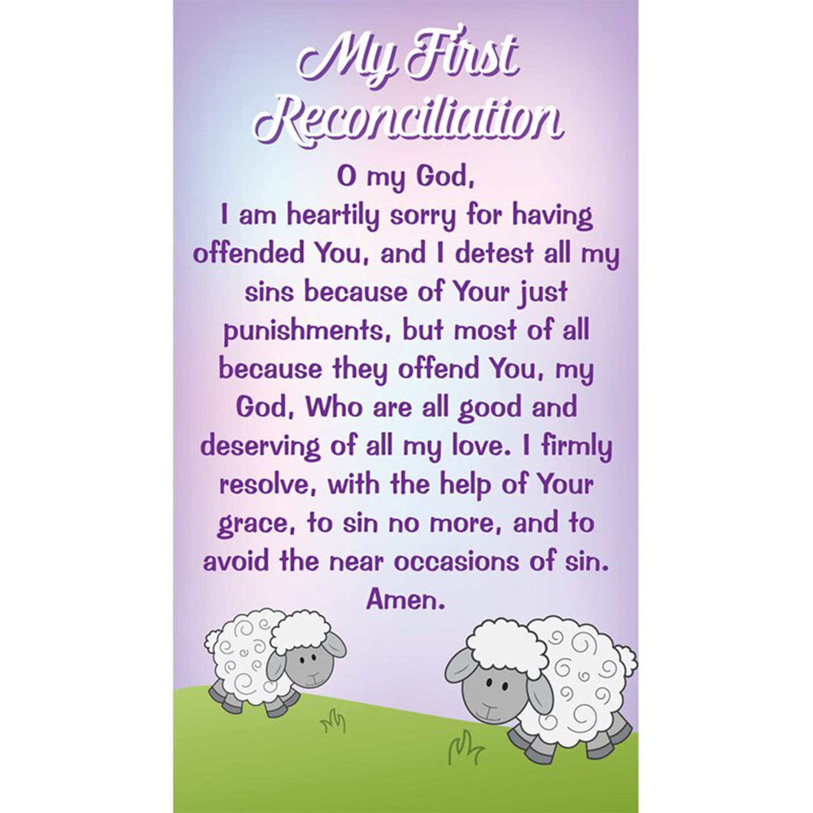 My First Reconciliation Silicone Bracelet