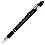 Black Stylus Pen- All Things Possible
