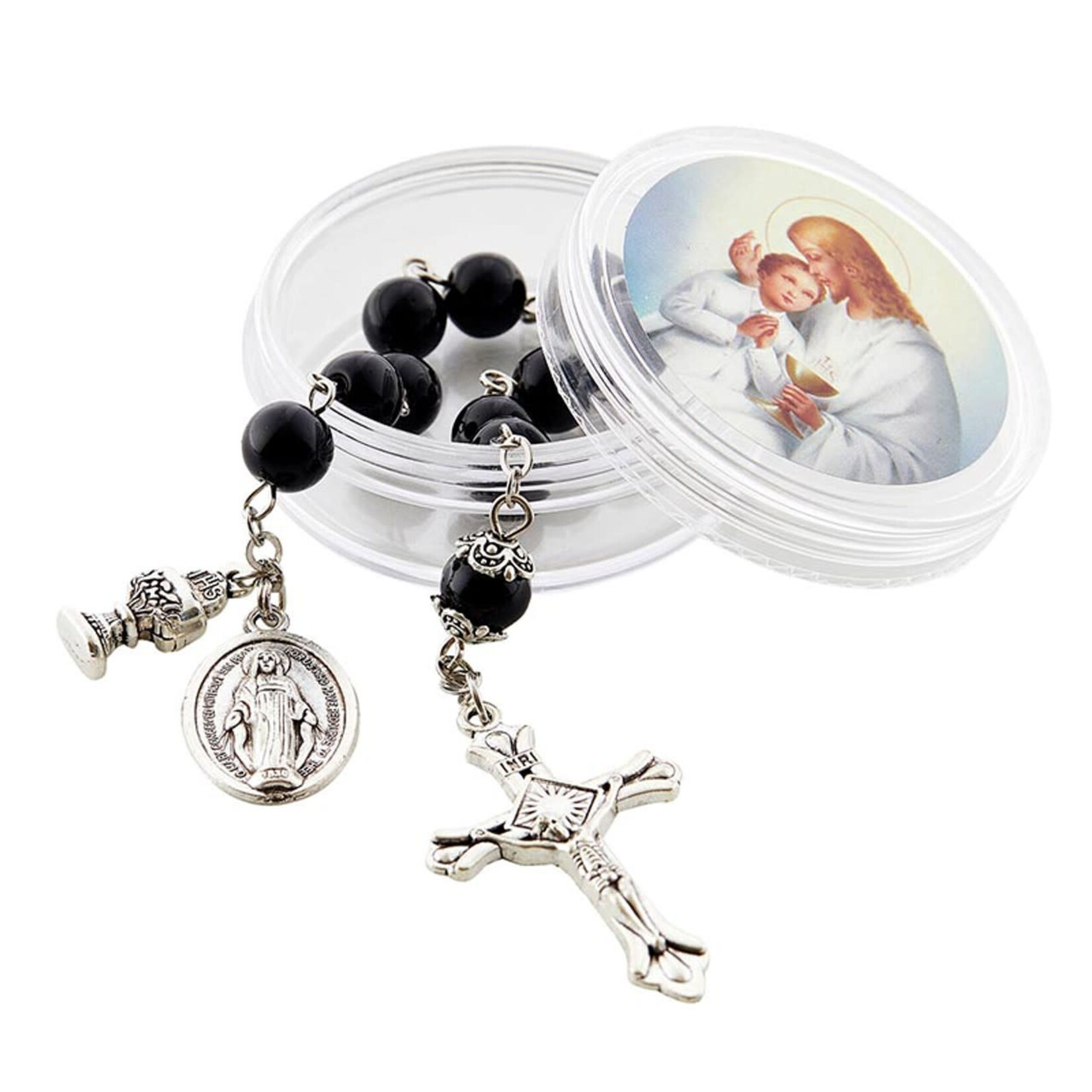 First Communion Pocket Rosary for Boy