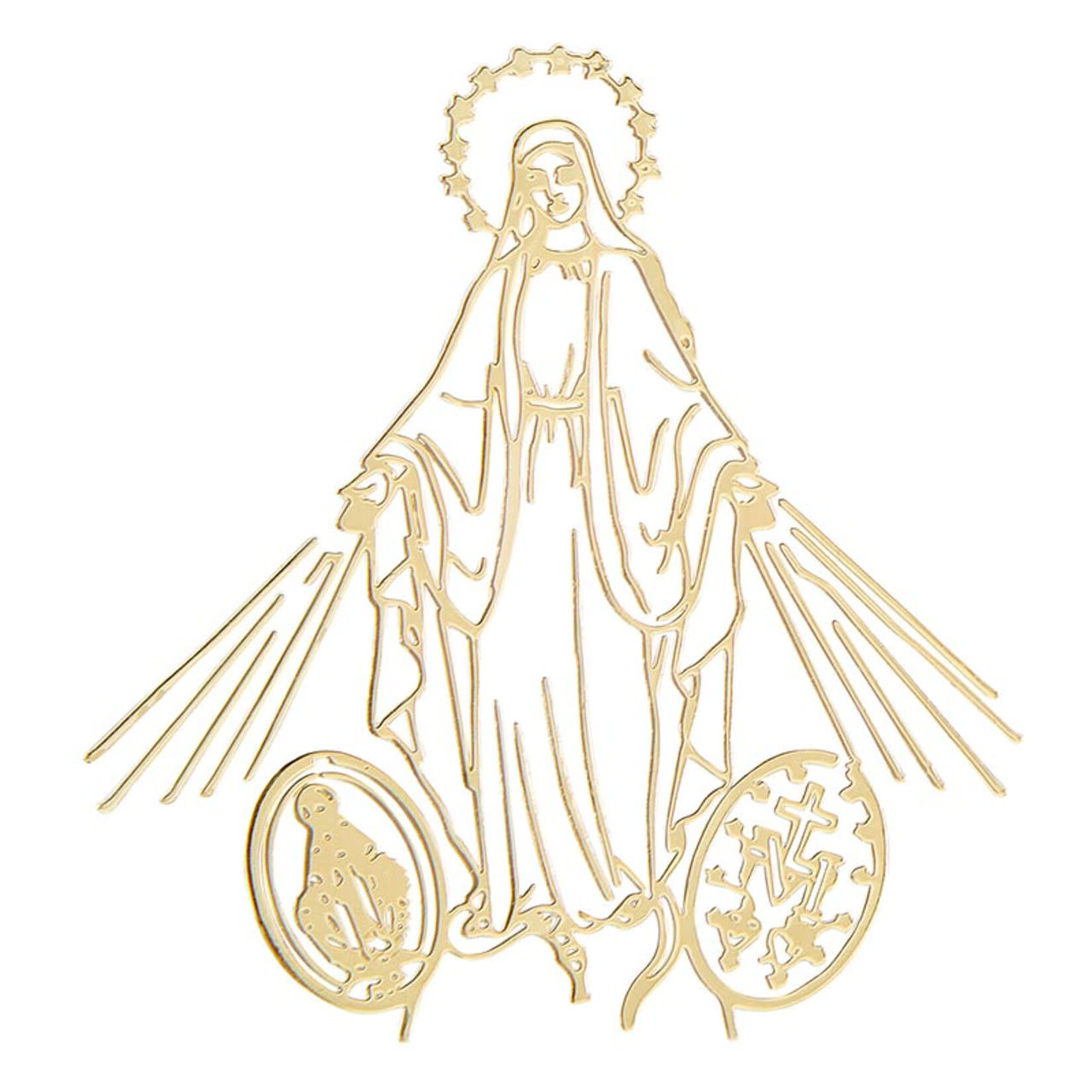Our Lady of the Miraculous Medal Phone Decal