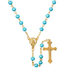 Pearls of Faith Green Rosary