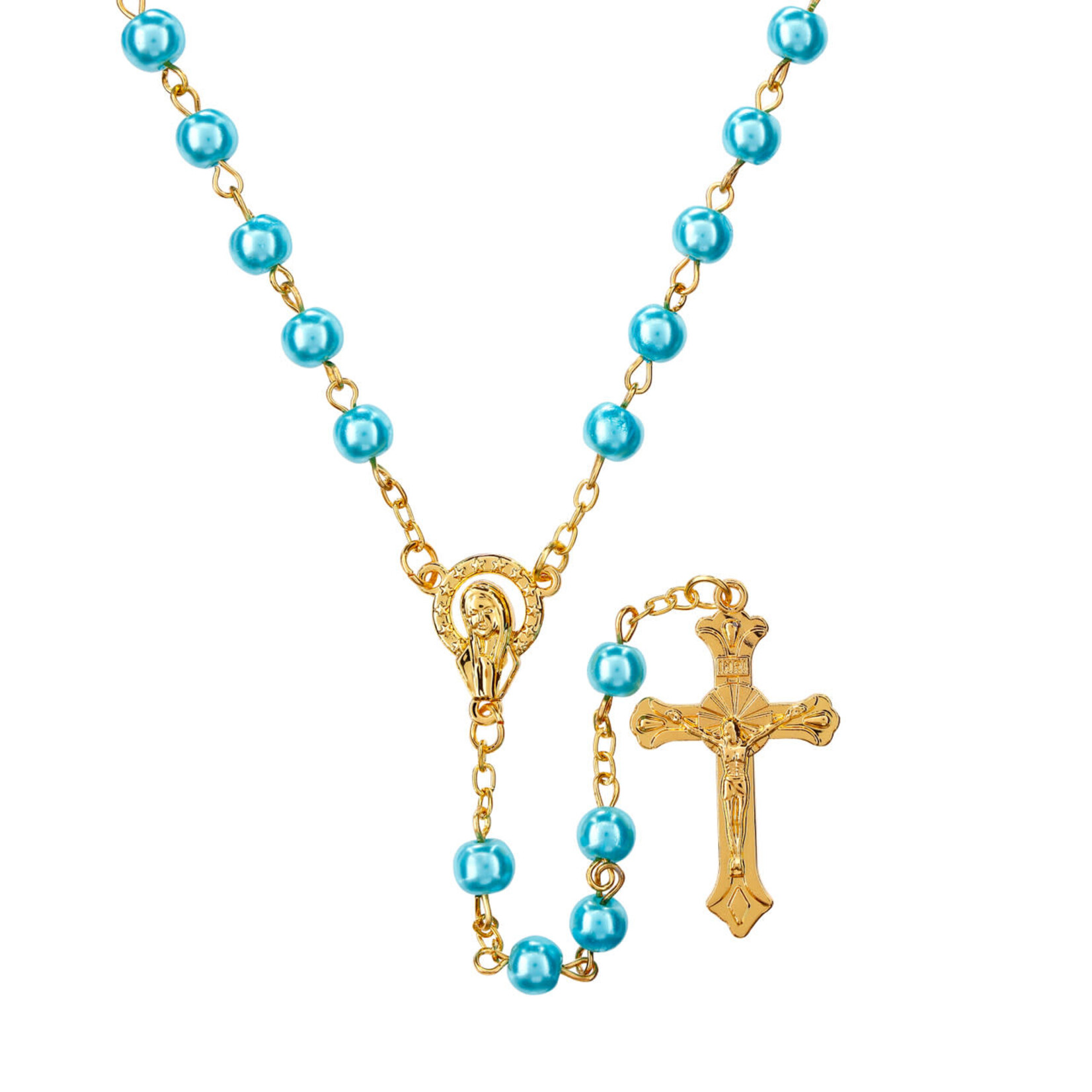 Pearls of Faith Green Rosary