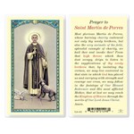 Prayer Card St Martin de Porres