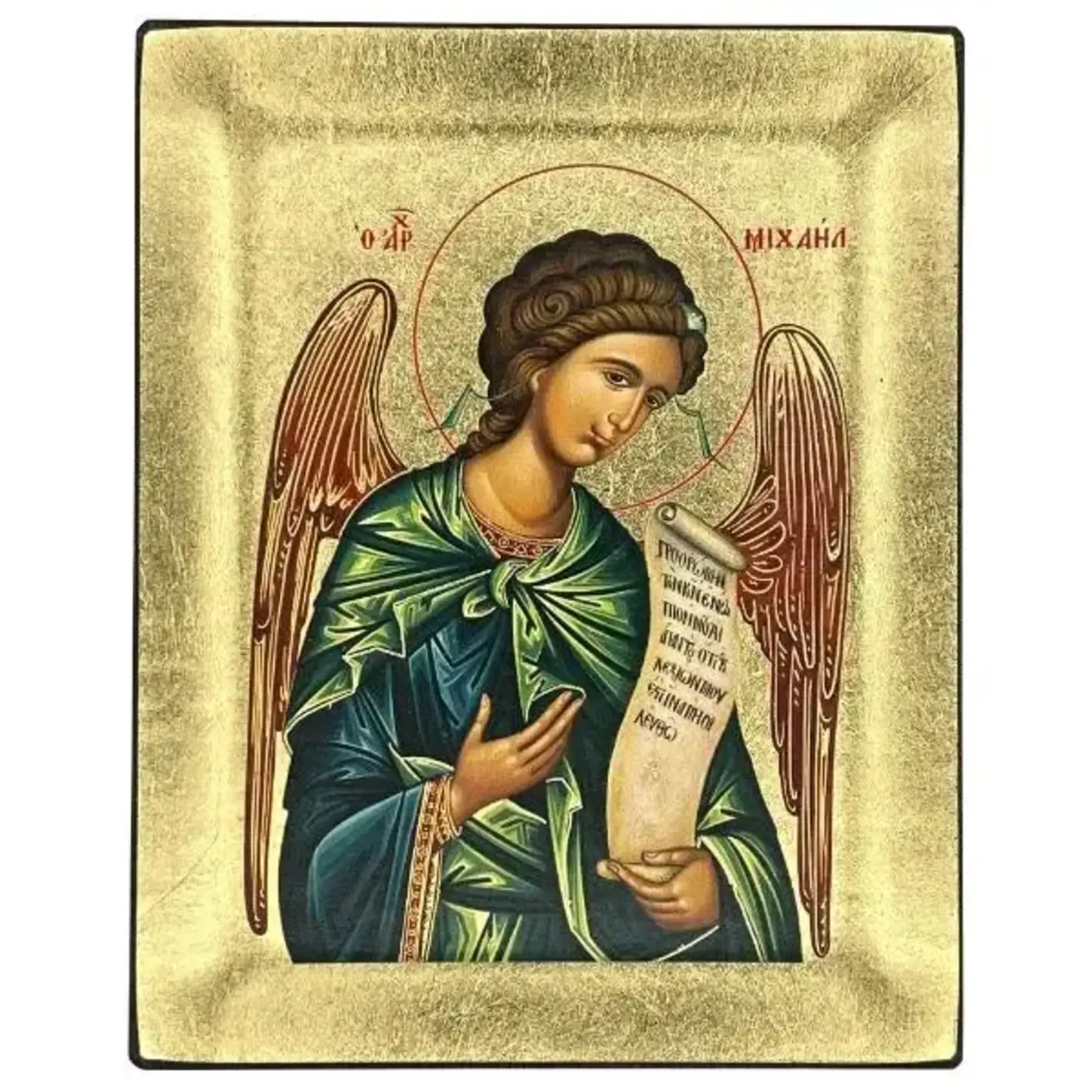 Archangel Michael Silk Screen Icon