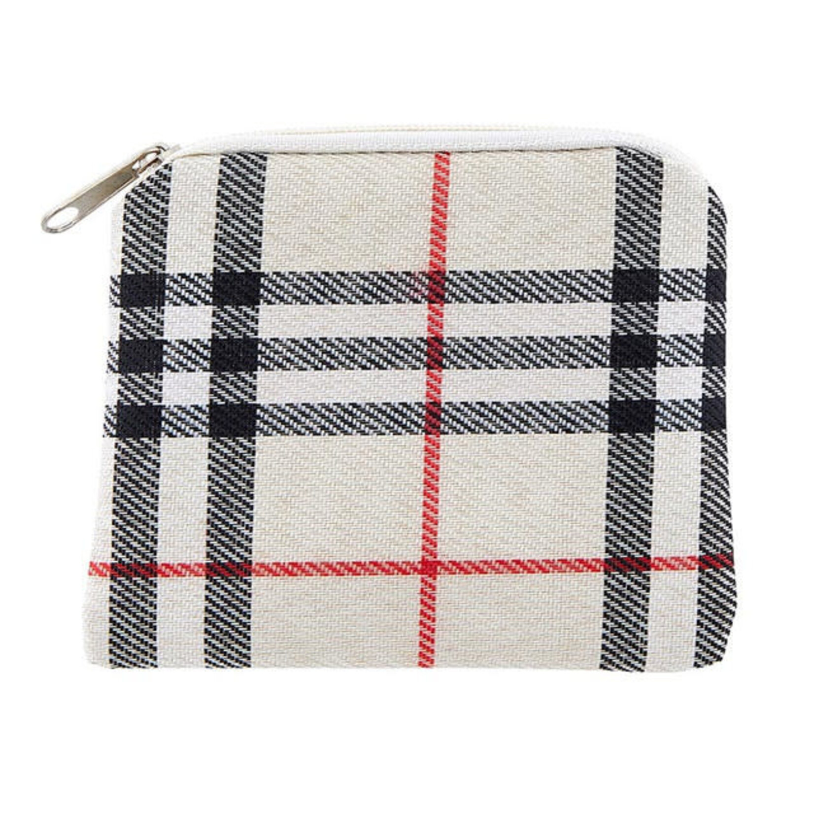 Tartan Print Rosary Pouch
