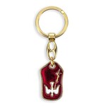 Confirmation Red and Gold Keychain