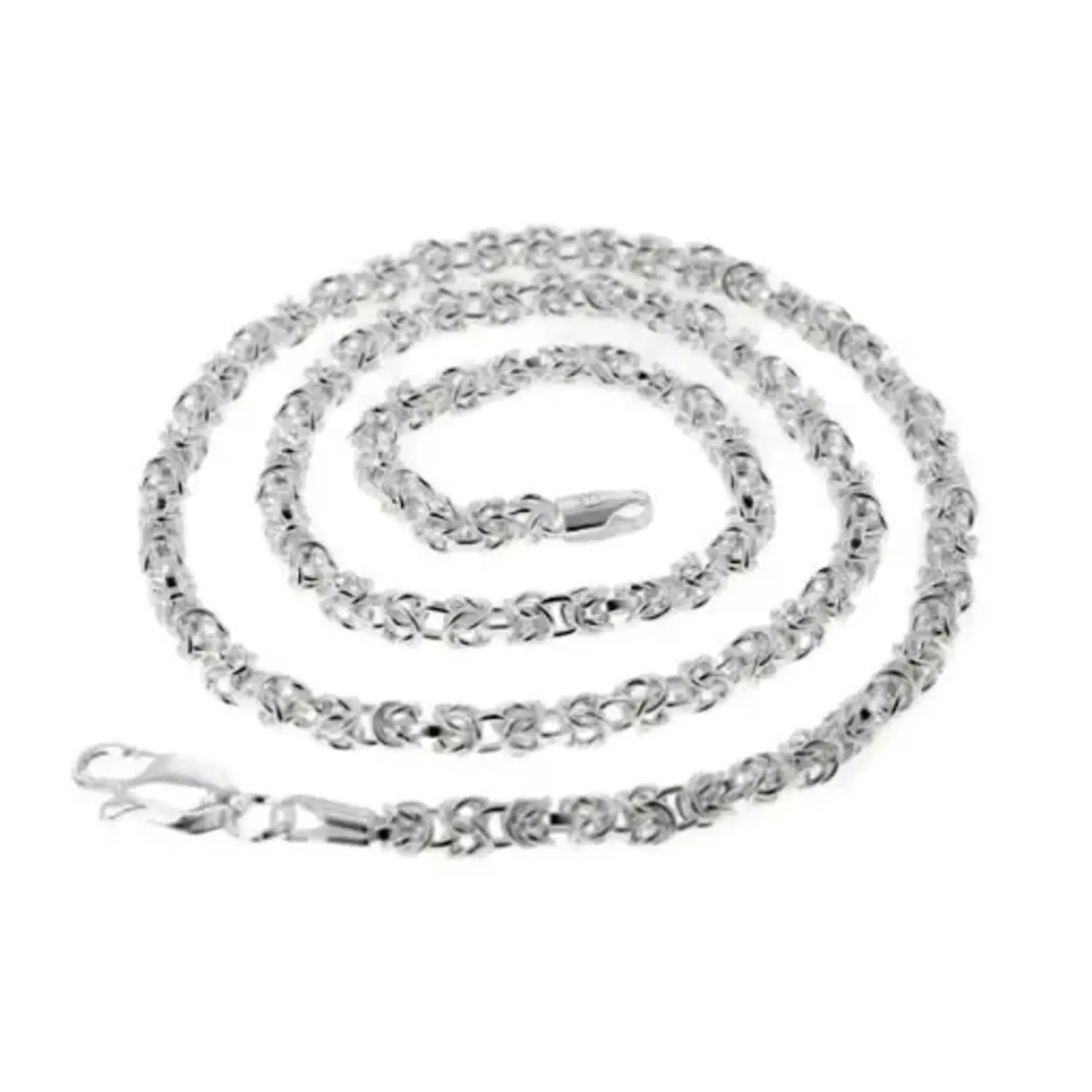 Sterling Silver Byzantine Chain