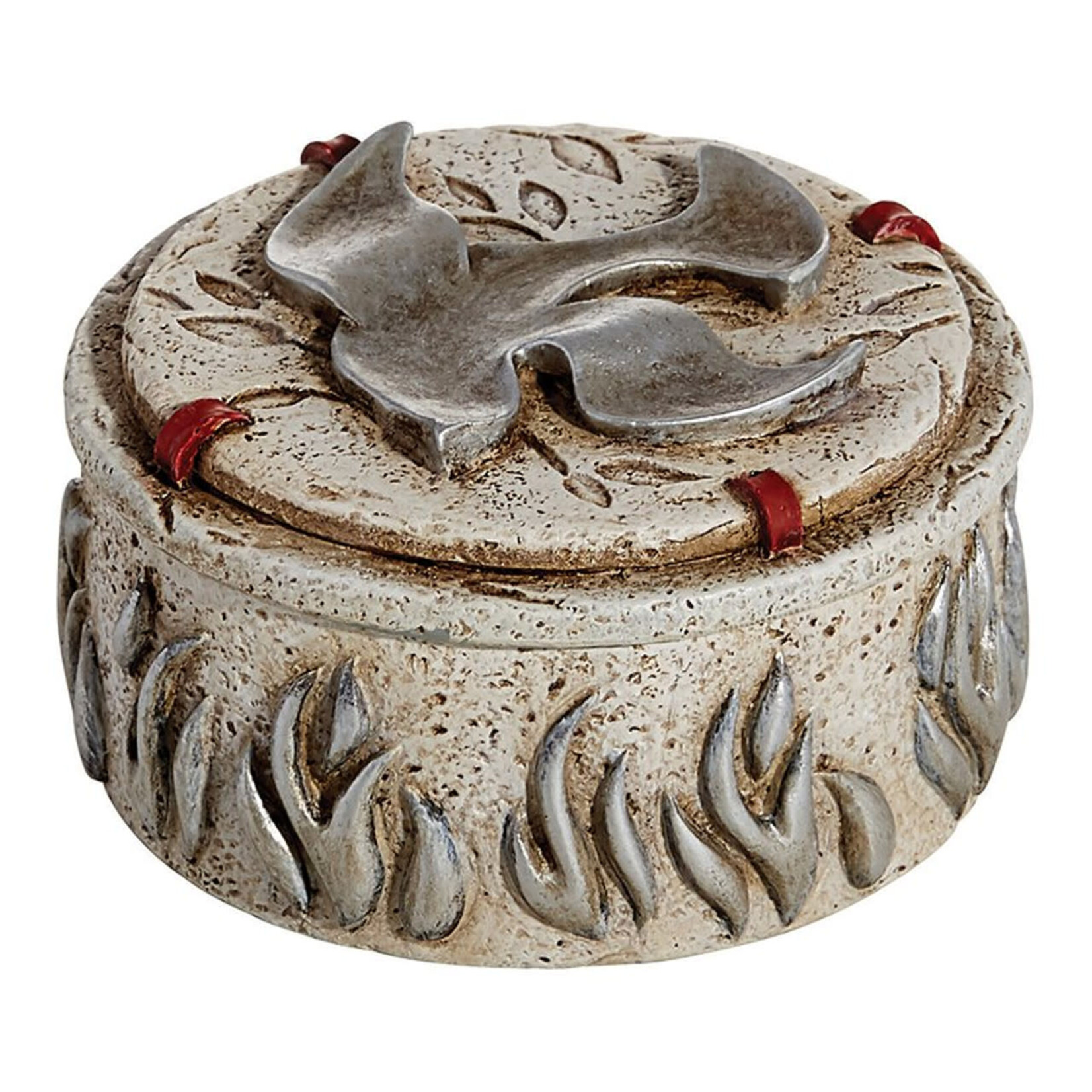 Round Confirmation Rosary Box