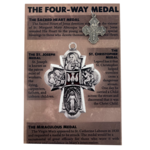 Four Way Medal with Explanation Card