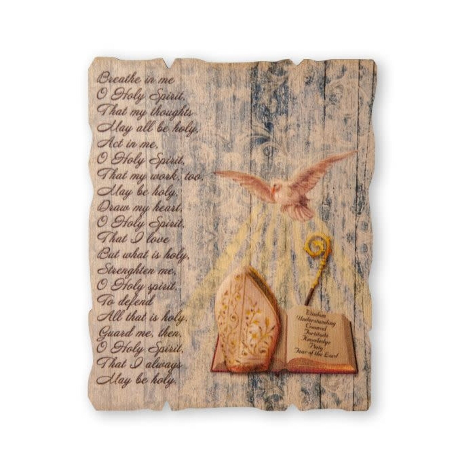 Confirmation Prayer Wood Plaque