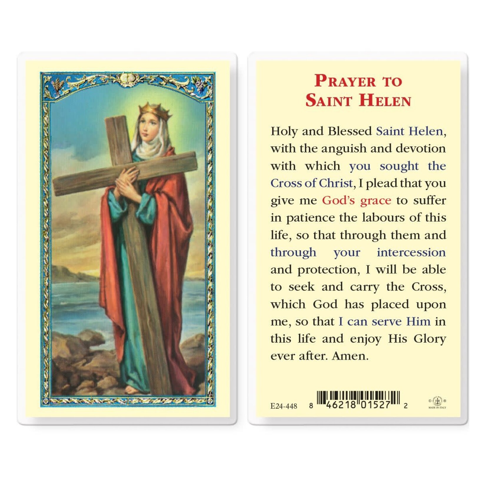 Prayer Card St Helen