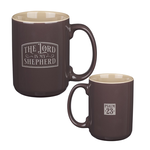 The Lord is My Shepherd Brown Mug